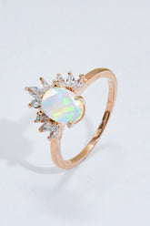 Best Of Me 925 Sterling Silver Opal Ring - Shah S. Sahota